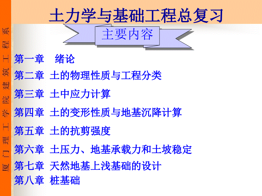 土力学与基础工程期末复习指导_第1页