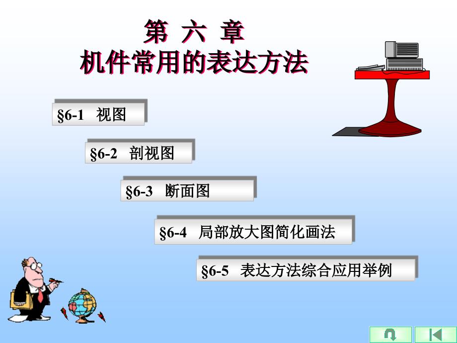 工程制图13第六章 表达方法_第1页