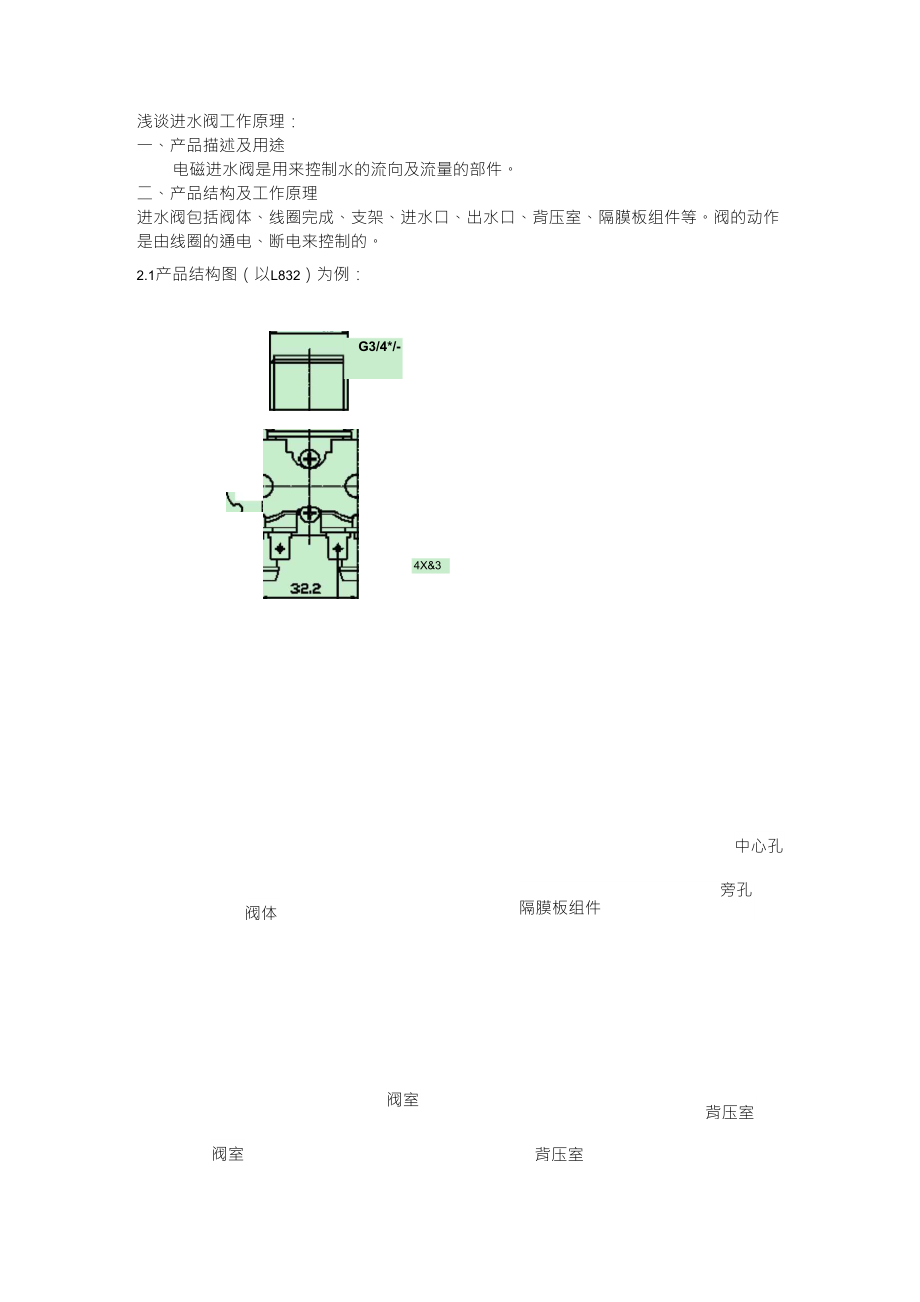 谈洗衣机进水阀工作原理_第1页