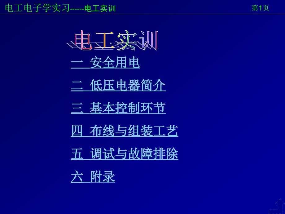 电工电子学实训安全用电ppt课件_第1页