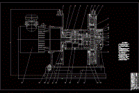 JD-40绞车CAD装配图