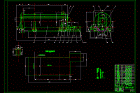 圆筒混合机CAD装配图