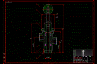 手动气阀CAD装配图