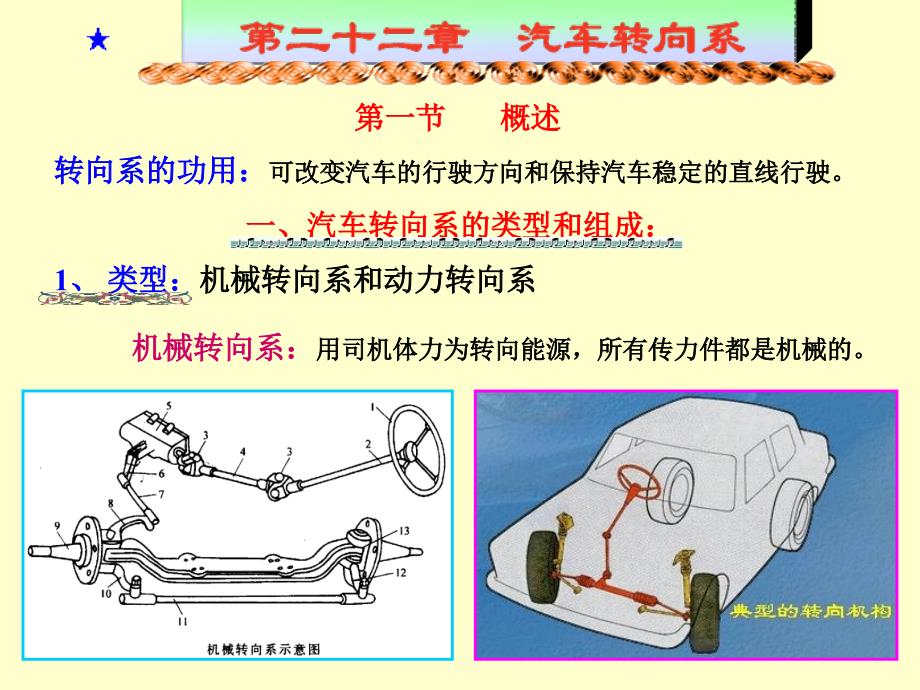 汽车构造转向系_第1页