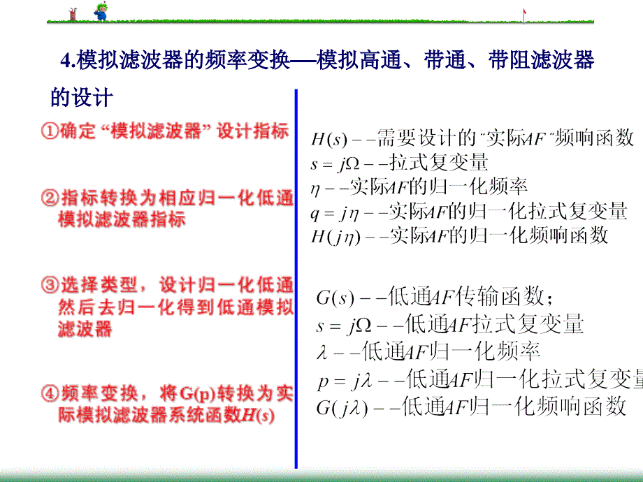 模拟高通、带通滤波器设计_第1页