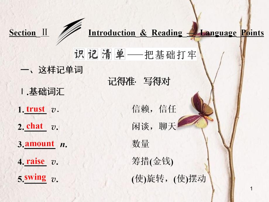 高中英语 Module 3 Interpersonal Relationships Friendship Section Ⅱ Introduction &amp; Reading-Language Points课件 外研版选修6[共35页][共35页]_第1页