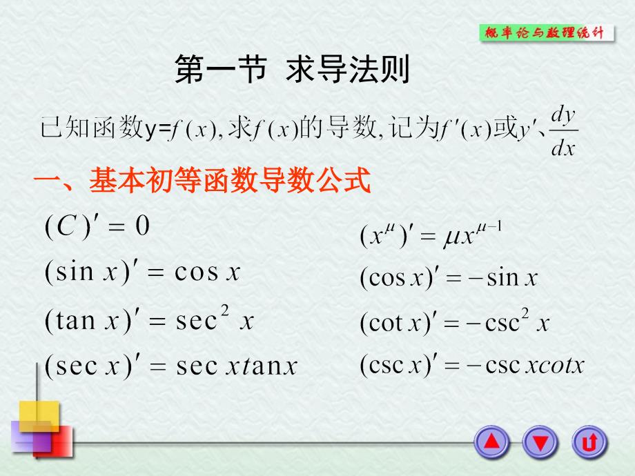 高数导数和积分大全_第1页