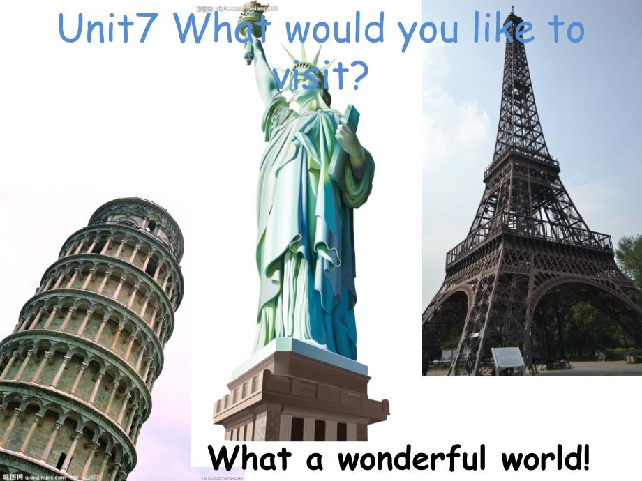 Unit7 What would you like to visit_第1页