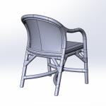 藤椅模型设计