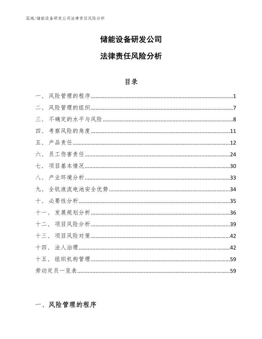 储能设备研发公司法律责任风险分析_参考_第1页