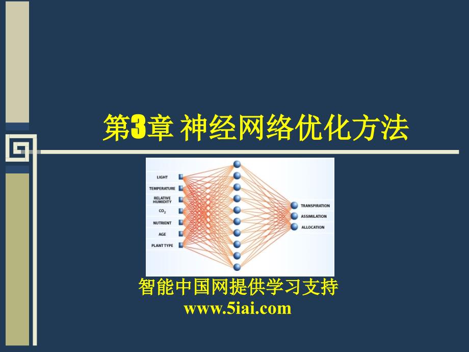 神经网络优化方法(bp算法缺陷)_第1页