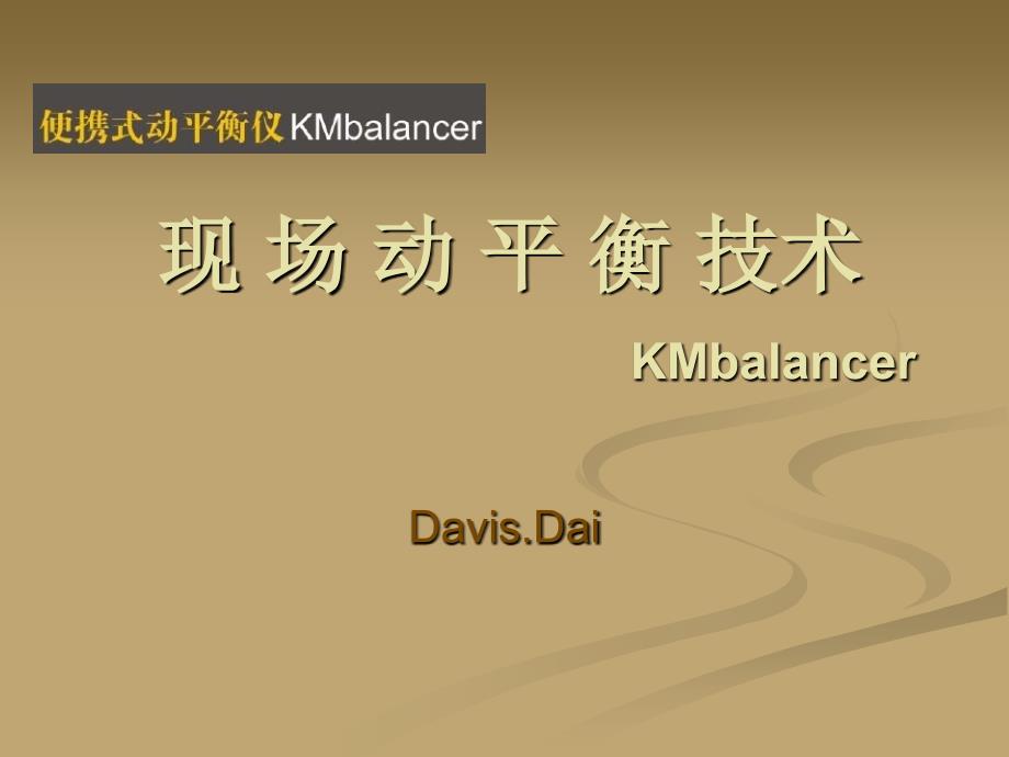 现场动平衡技术(KMbalancer)_第1页