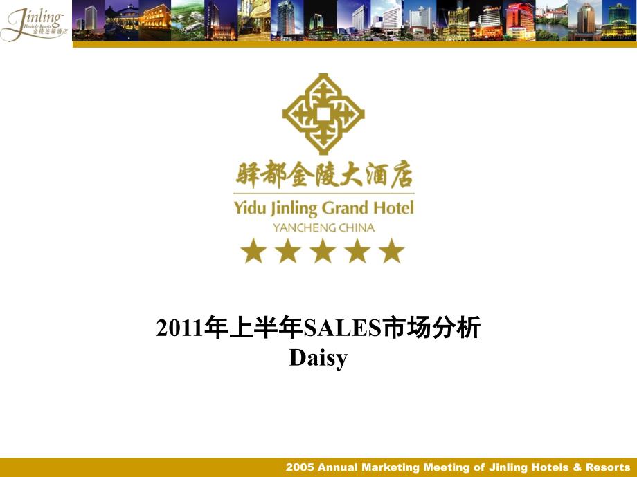 2011年第一季度市场分析Daisy_第1页