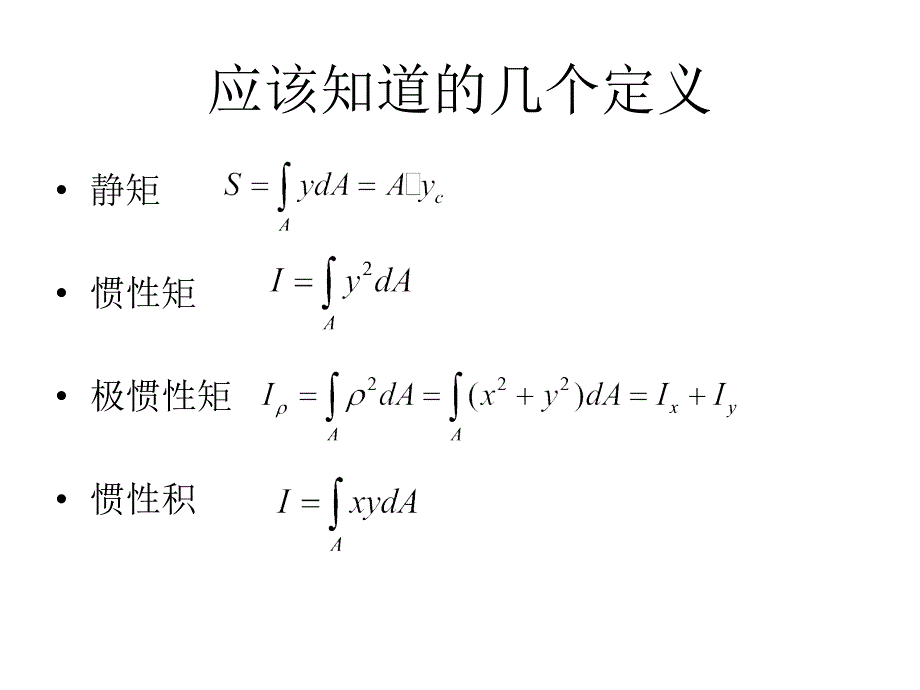 建筑力学知识点汇总_第1页