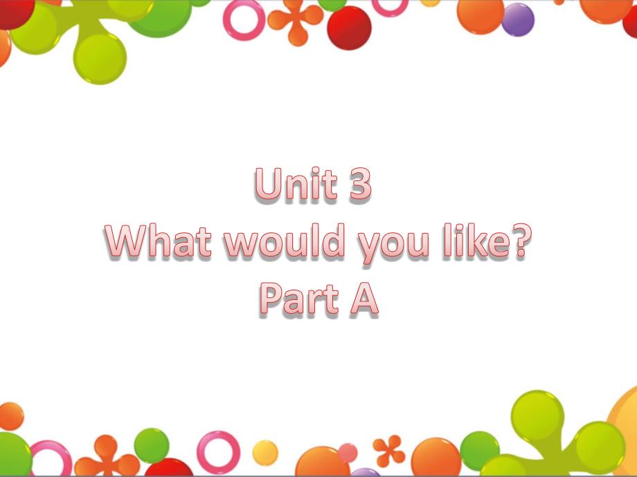 人教版五上Unit3WhatwouldyoulikeAlet'slearn_第1页