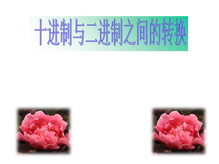 十进制与二进制之间的转换_第1页