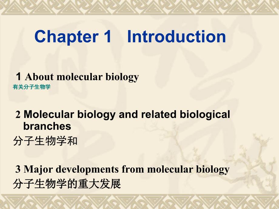 分子生物学1+Introdu_第1页