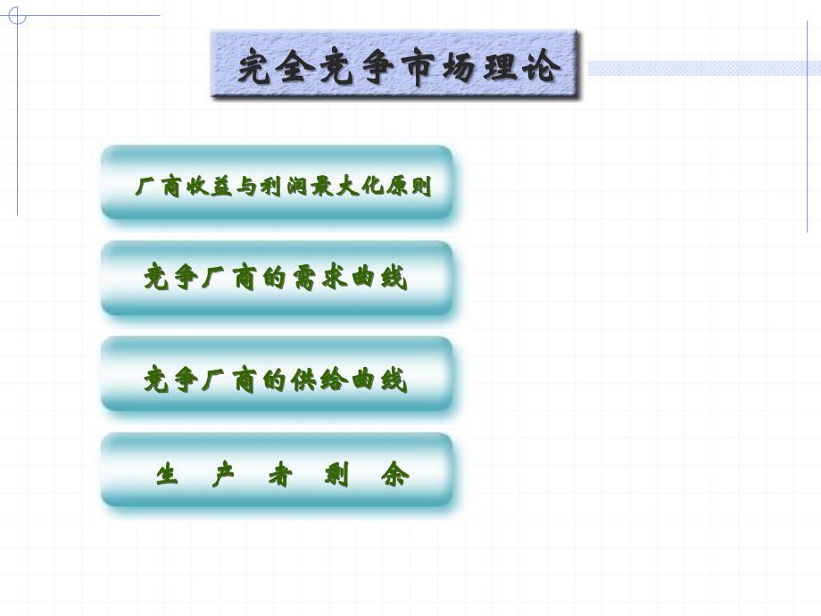 完全竞争市场理论(2)_第1页