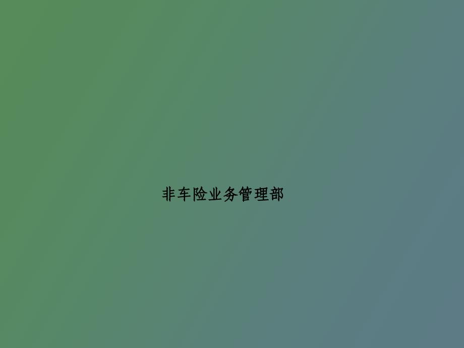 保险公司业务风险评估_第1页