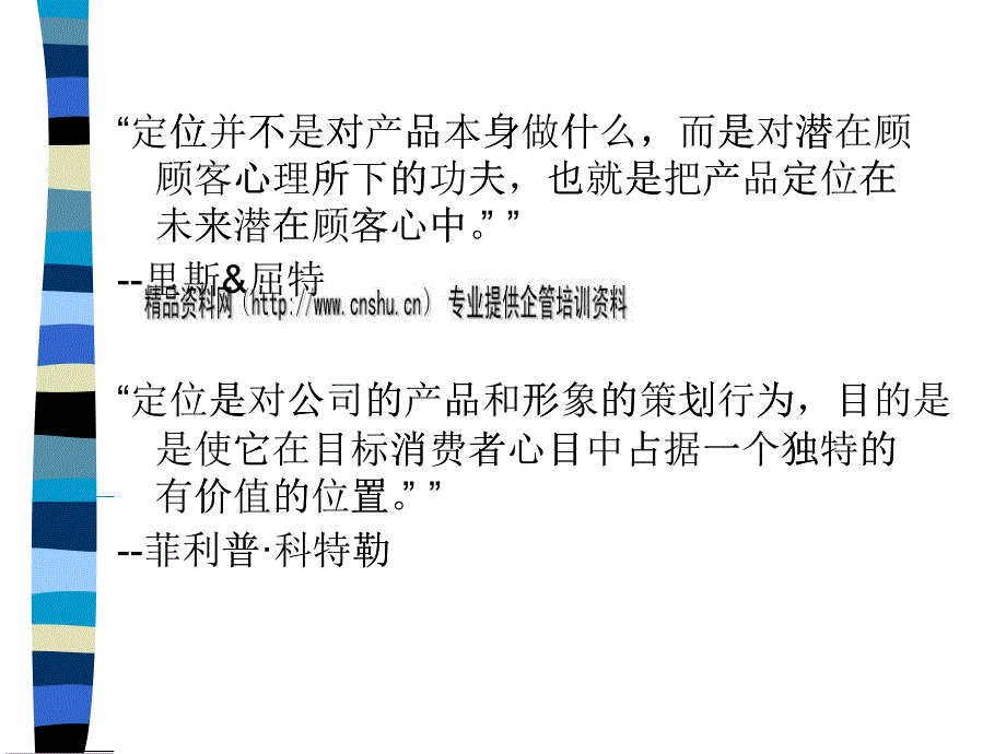 市场定位战略与案例分析_第1页