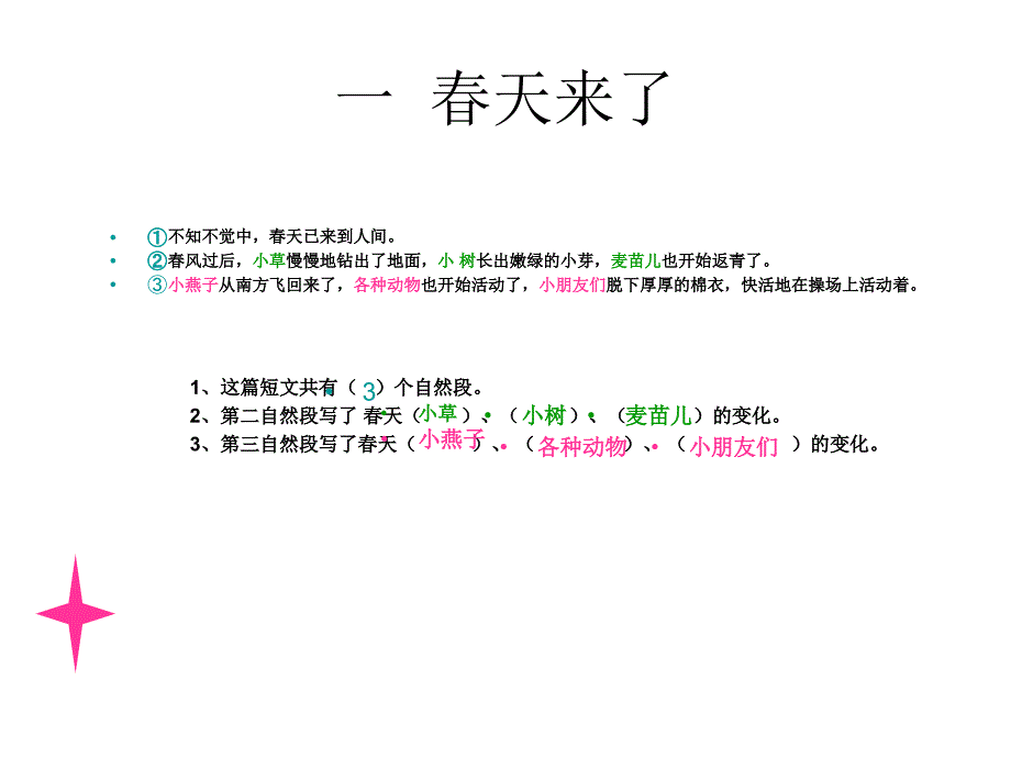 二年级阅读复习题集_第1页