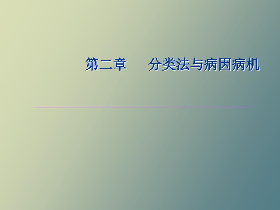 分类法与病因病机_第1页