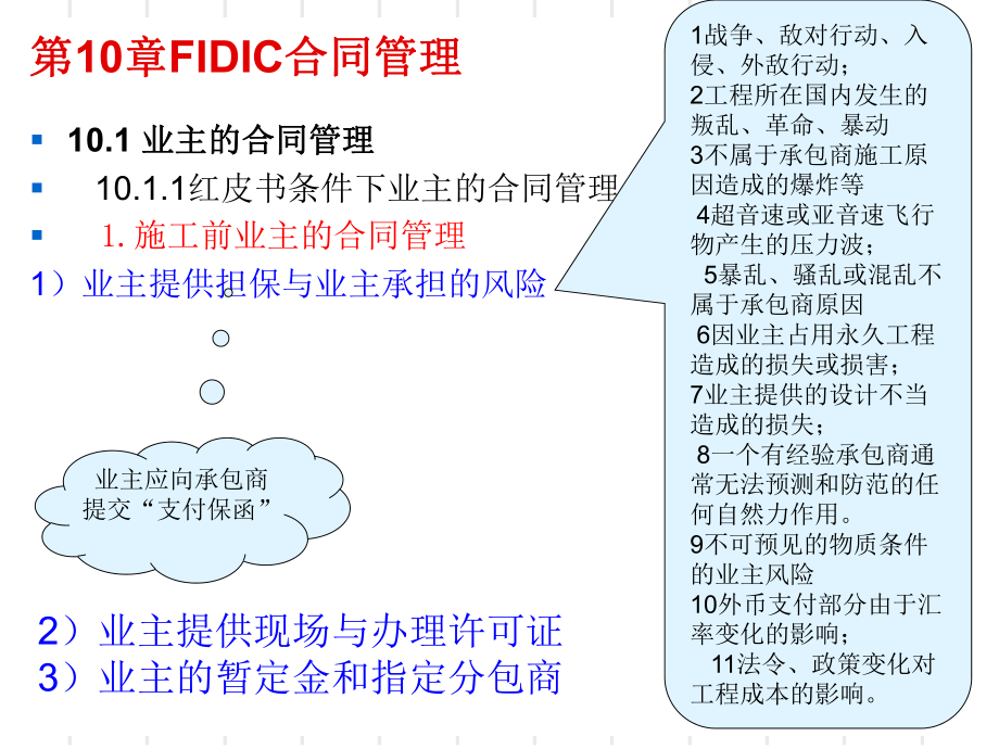 FIDIC合同管理_第1页