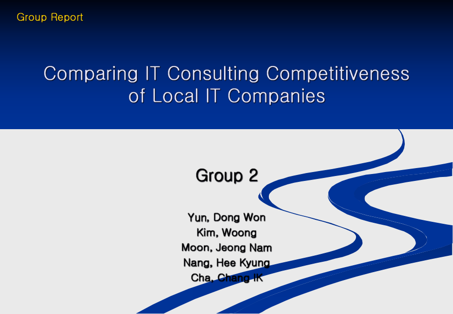 国际IT咨询公司的竞争力分析体系_第1页