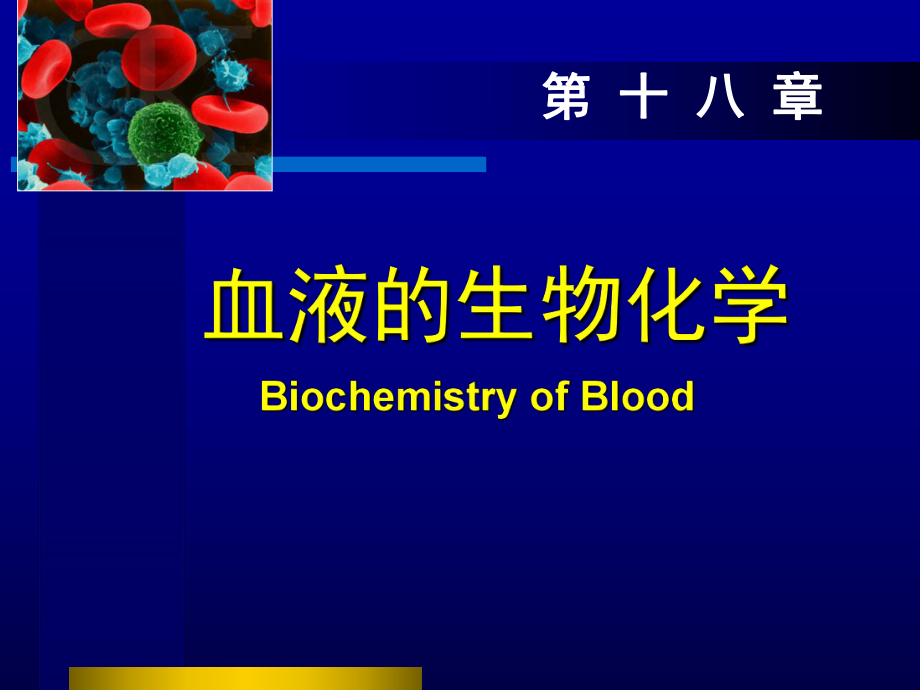 生物化学课件：第16章血液生化_第1页