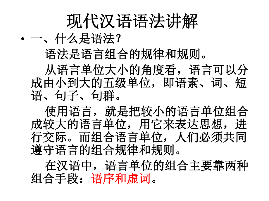 现代汉语语法讲解_第1页