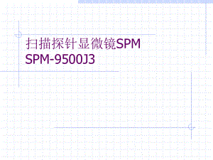 扫描探针显微镜SPM