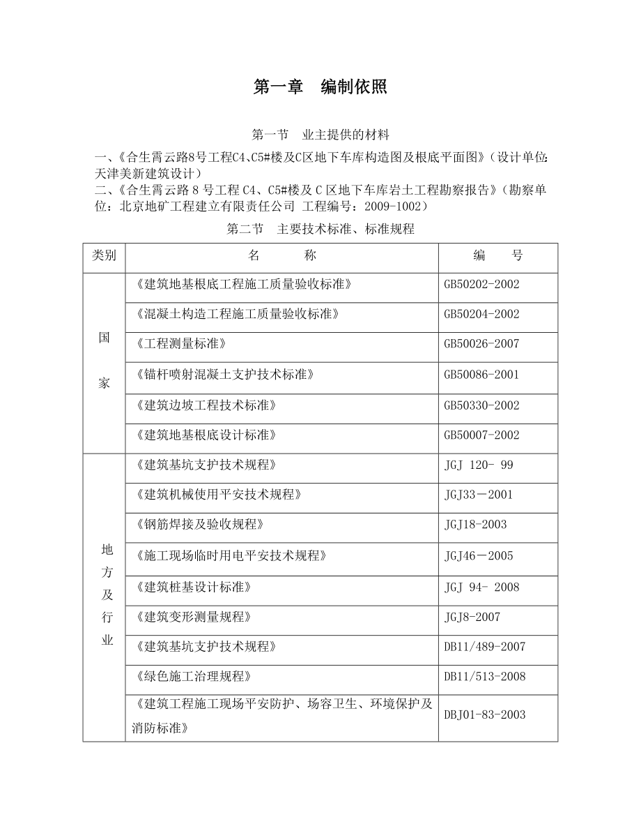 2022年施工方案(支护及土方)_第1页