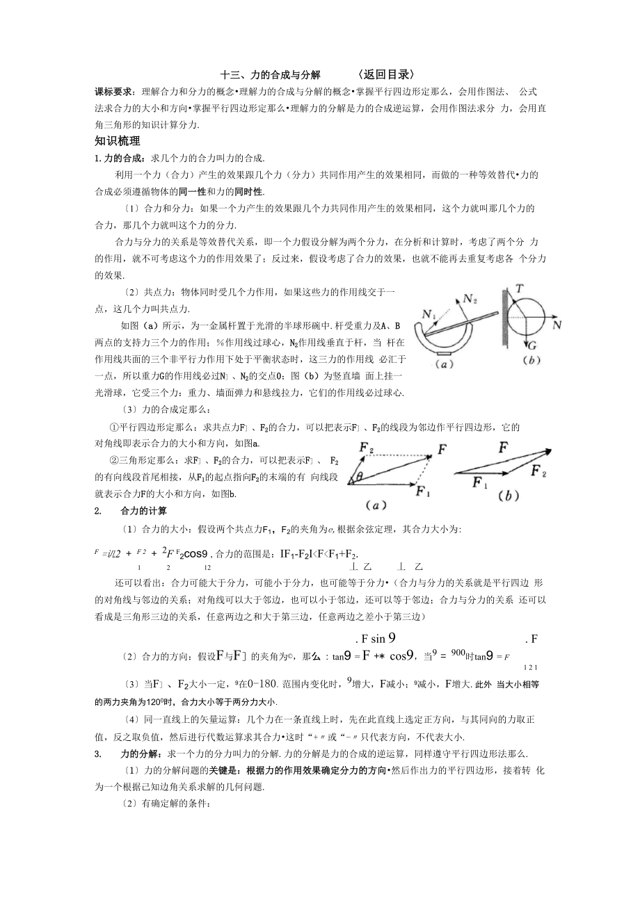 力的合成与分解_第1页