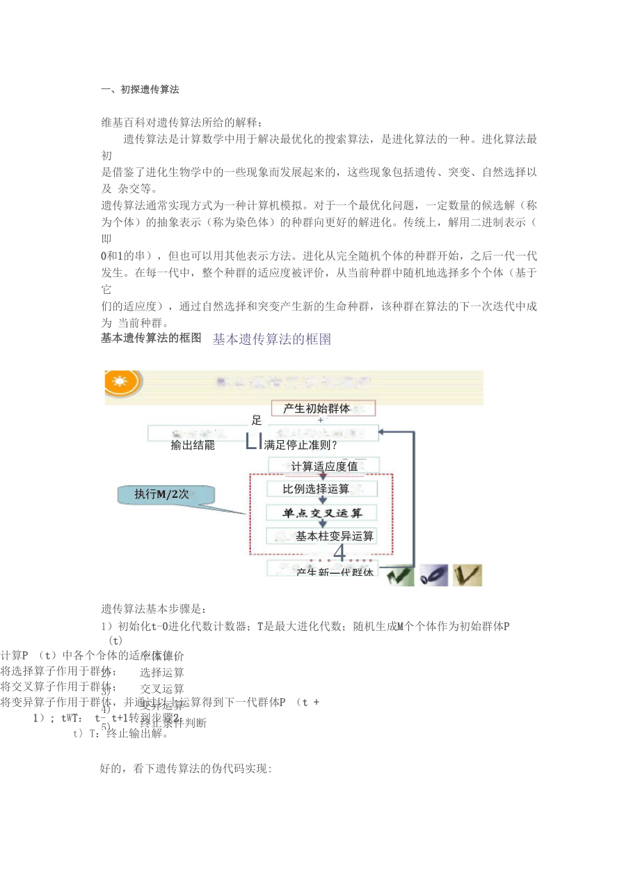 深入浅出遗传算法_第1页