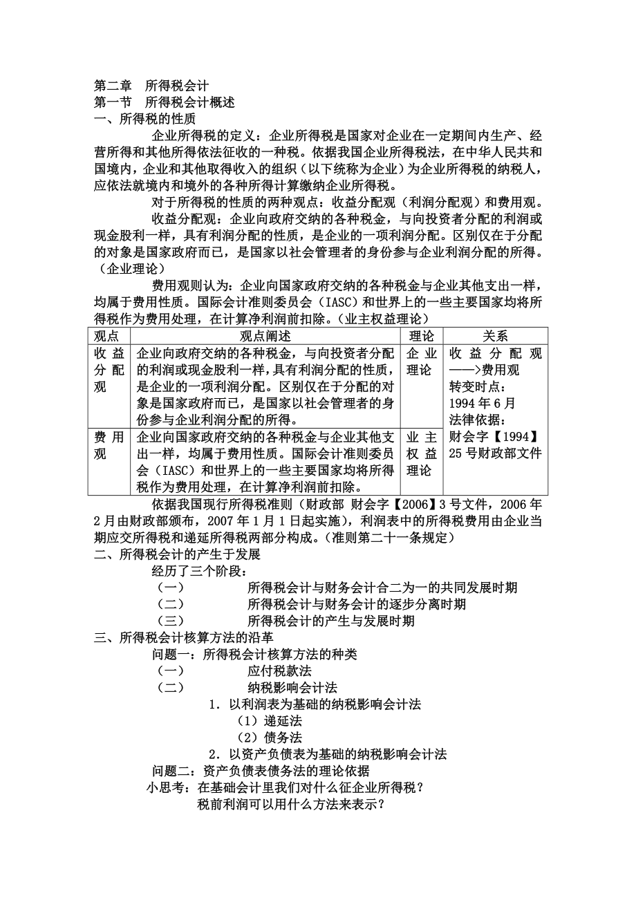 第二章 所得税会计_第1页