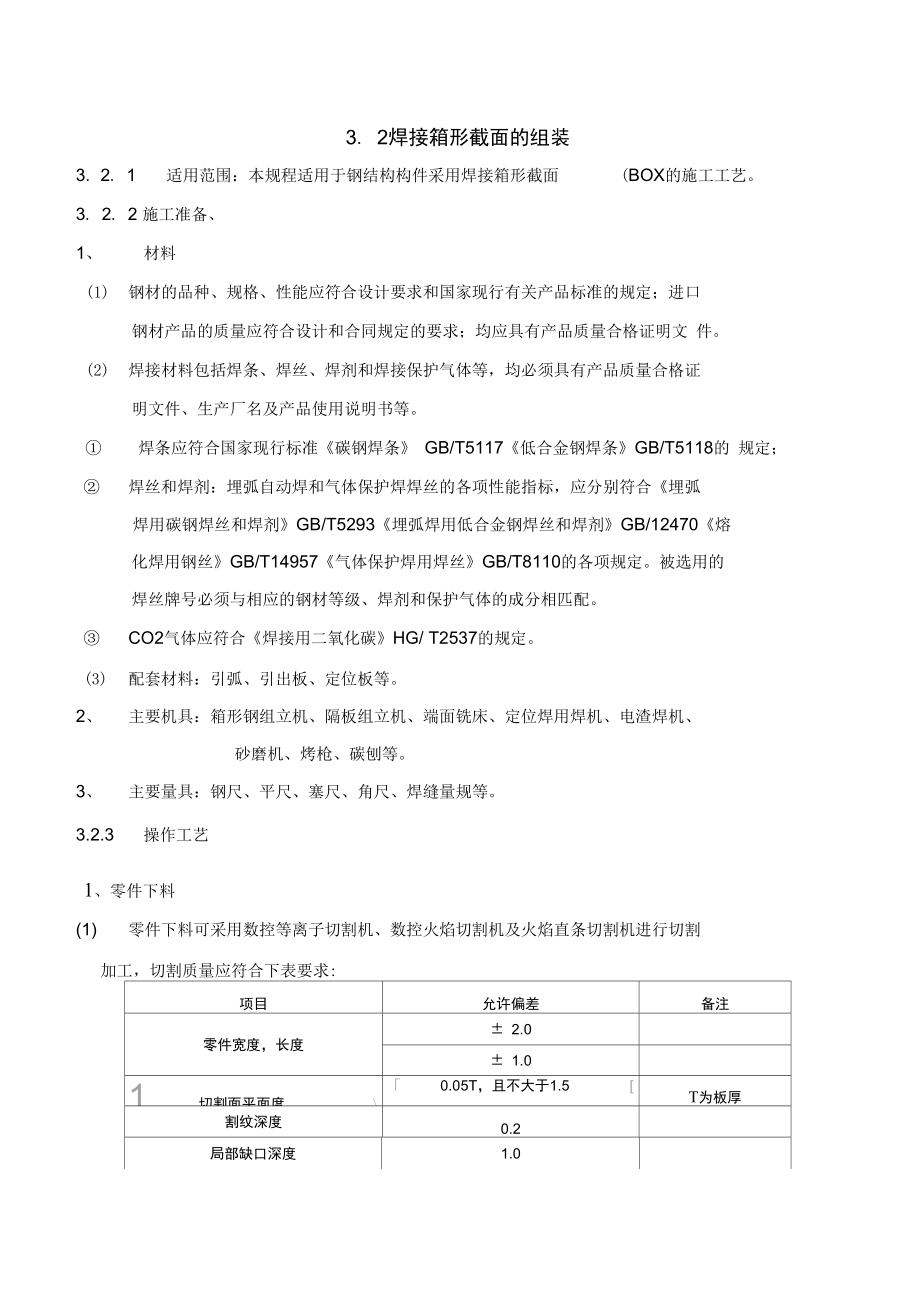 箱型构件制作工艺_第1页