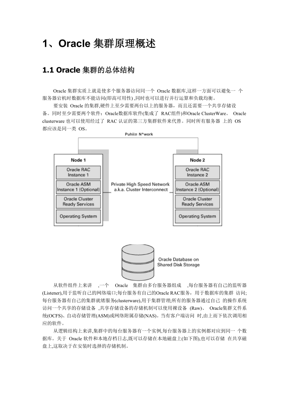 Oracle 集群学习笔记_第1页