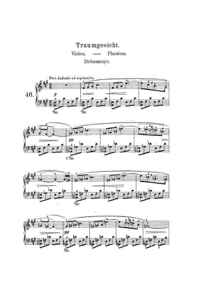 抒情小品集 第七卷 Op.62 Lyric Pieces 钢琴谱1