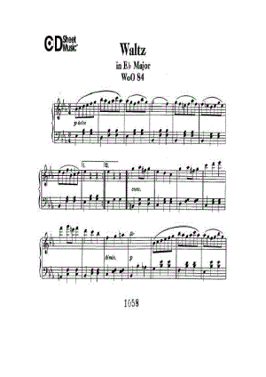 贝多芬 钢琴谱71