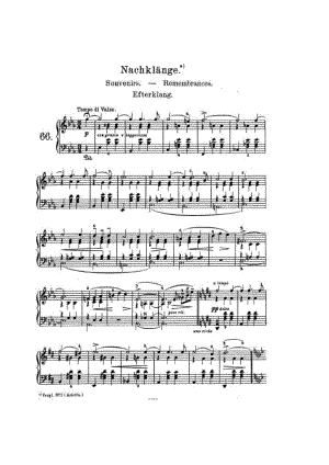 抒情小品集 第十卷 Op.71Lyric Pieces 钢琴谱4