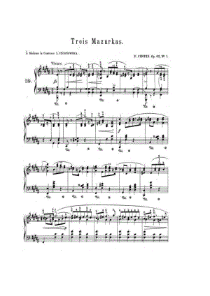 Chopin 钢琴谱41
