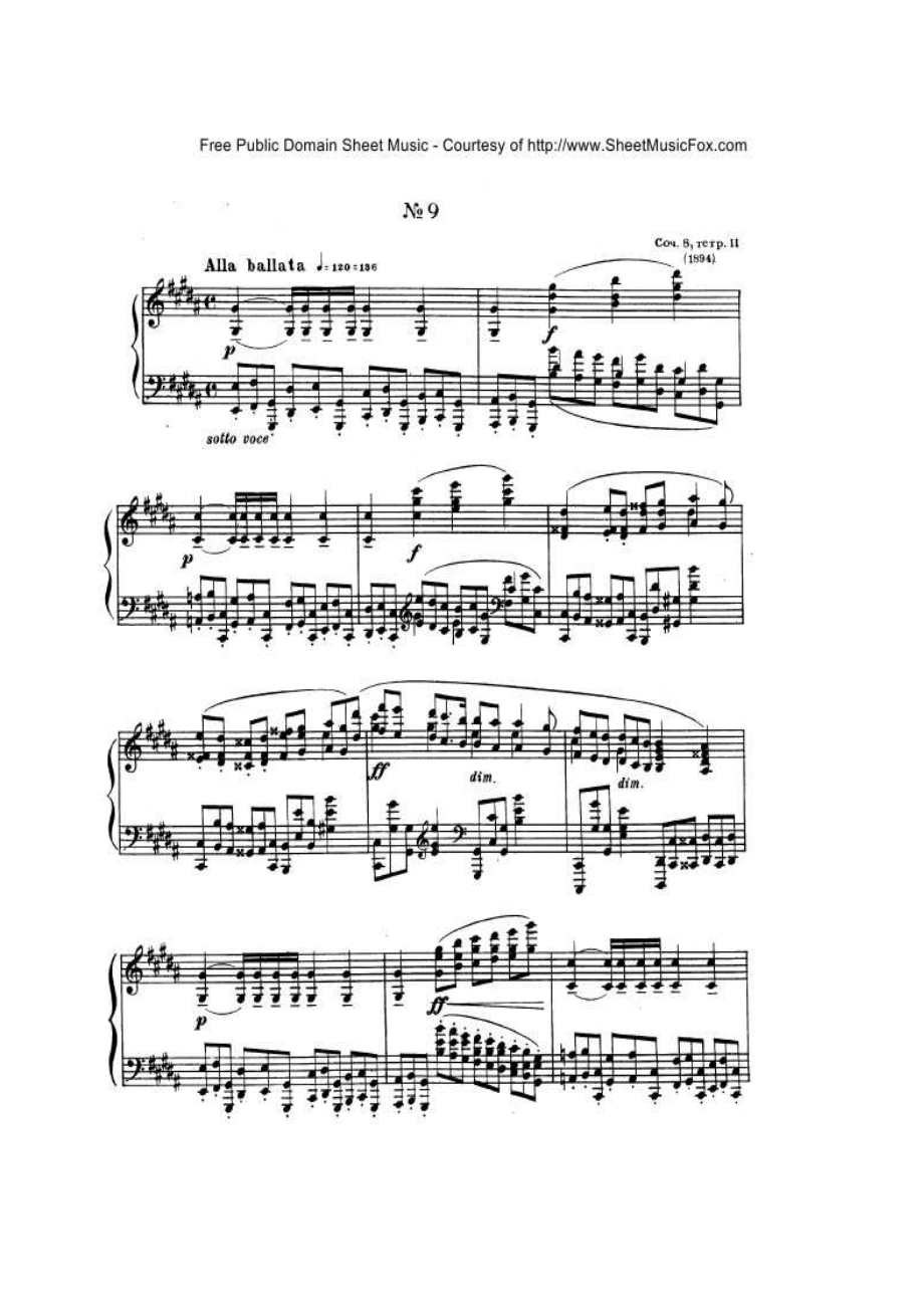 Scriabin 钢琴谱65_第1页