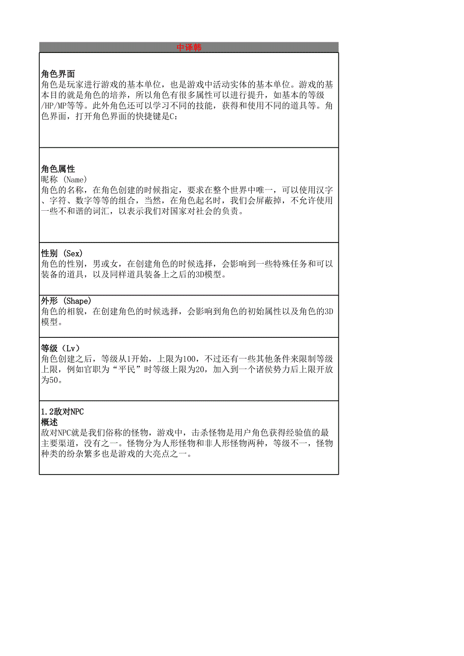 韓語-游戲測試稿_第1頁