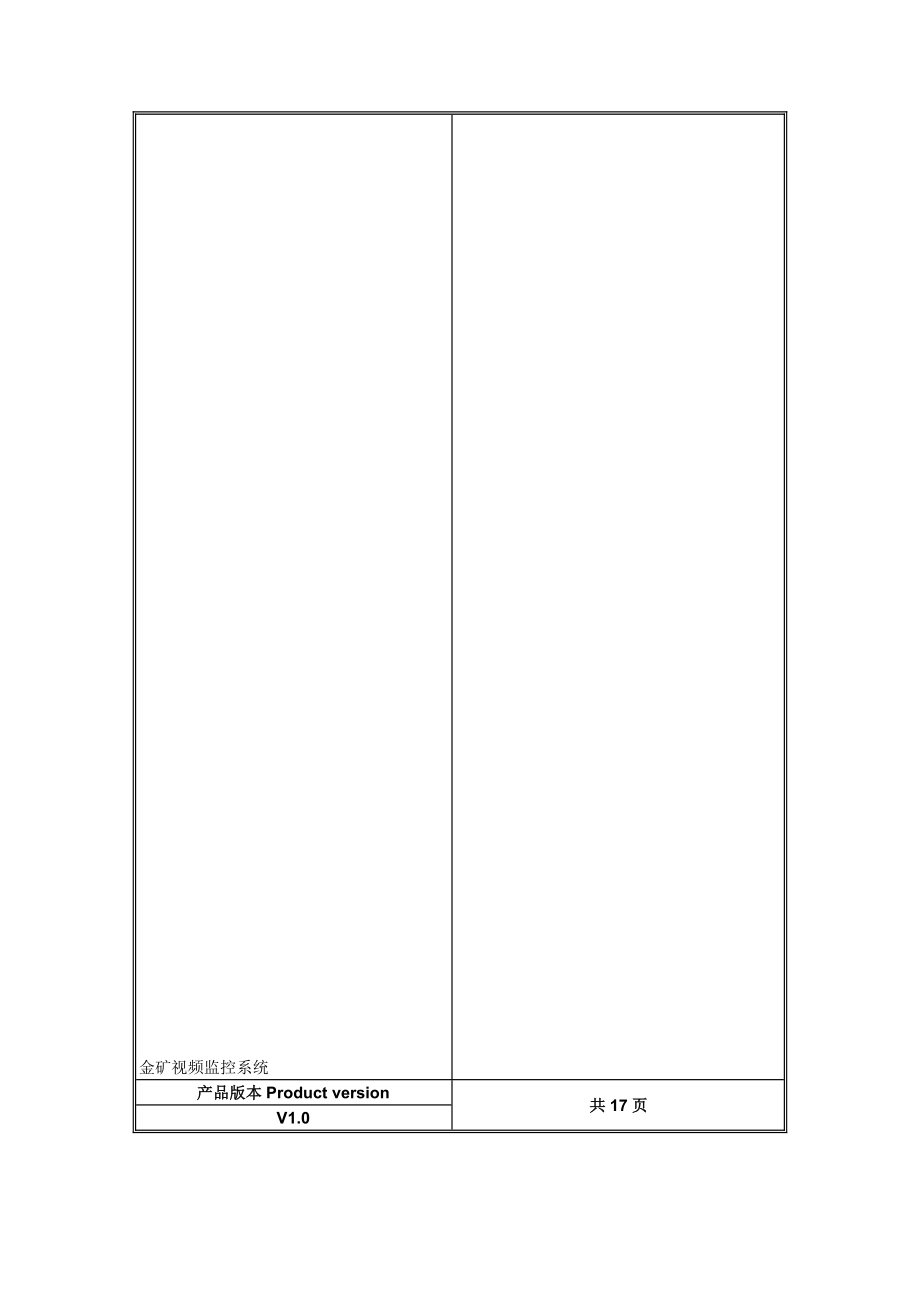 井下视频监控系统方案_第1页