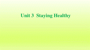 英语6年级上册Unit3StayingHealthy(Practices&Activity)4616