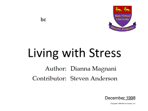 LivingwithStress(英文版)(PowerPoint43页)