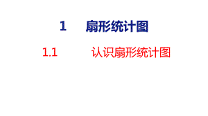 苏教版六年级下册数学1.1认识扇形统计图课件49696