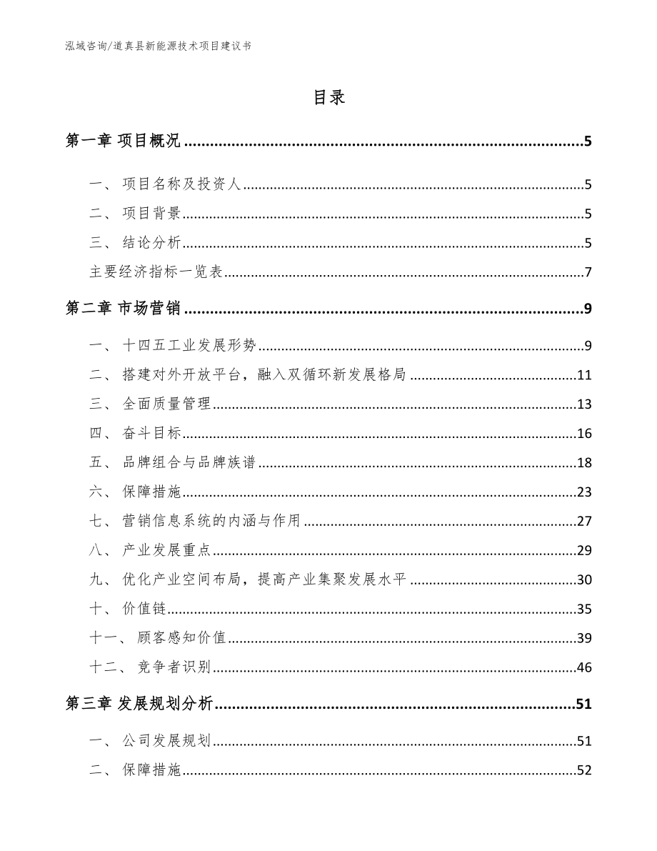 道真县新能源技术项目建议书_第1页