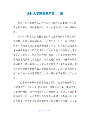 会计大学生事务所实习总结.doc