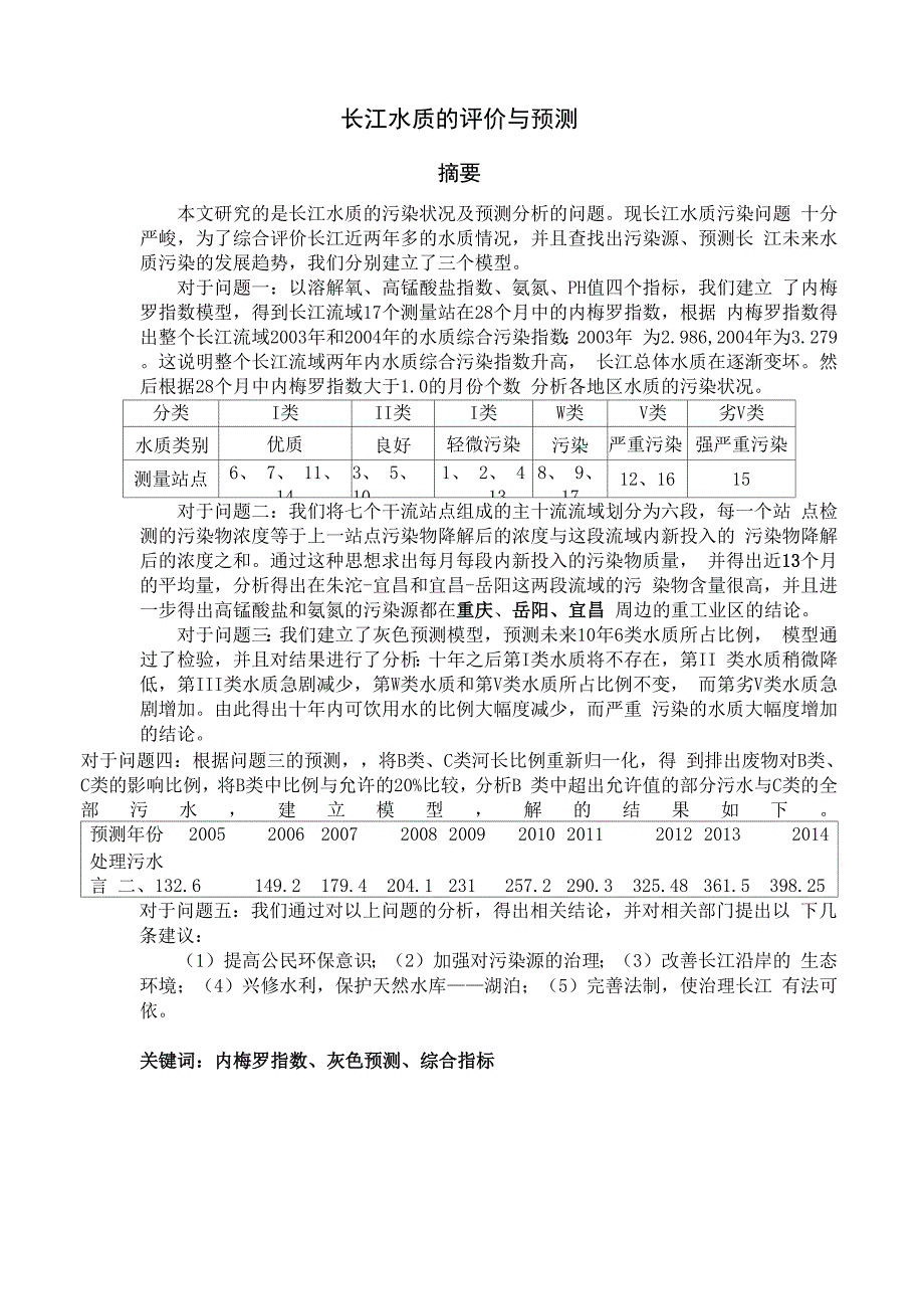 长江水质评价_第1页